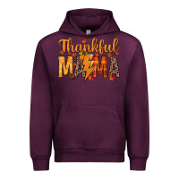 Mauve Wine thankful mama Urban Hoodie - texasbilliewilder