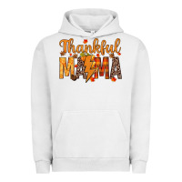 Pigment Lunar Rock thankful mama Urban Hoodie - texasbilliewilder