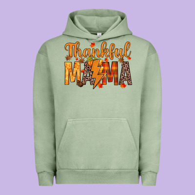 Thankful Mama Urban Hoodie Designed By Texasbilliewilder