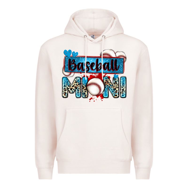 Baseball Mini With Leopard Premium Hoodie by Zillion Design Studio | Teevron
