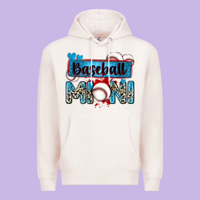 Baseball Mini With Leopard Premium Hoodie Designed By Zillion Design Studio