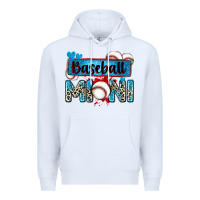 White baseball mini with leopard Premium Hoodie - Zillion Design Studio
