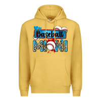 Antique Gold baseball mini with leopard Premium Hoodie - Zillion Design Studio