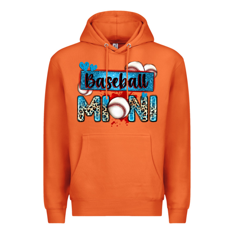Baseball Mini With Leopard Premium Hoodie by Zillion Design Studio | Teevron