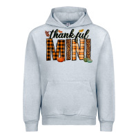 Heather Grey thankful mini Urban Hoodie - texasbilliewilder