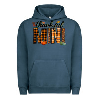 Pigment Midnight Navy thankful mini Urban Hoodie - texasbilliewilder