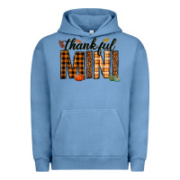 Pigment Pebble Blue thankful mini Urban Hoodie - texasbilliewilder