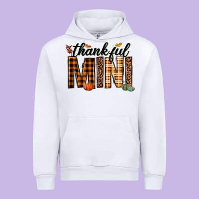 Thankful Mini Urban Hoodie Designed By Texasbilliewilder