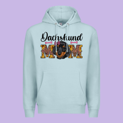 Western Dachshund Mom Premium Hoodie Designed By Ranaportraitstore