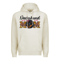 Oatmeal Heather western dachshund mom Premium Hoodie - RanaPortraitStore
