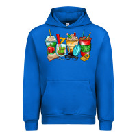 Cobalt teacher coffee cups Urban Hoodie - Zillion Design Studio