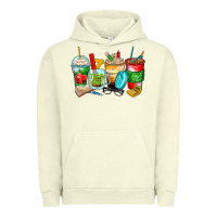 Pigment Pistachio teacher coffee cups Urban Hoodie - Zillion Design Studio