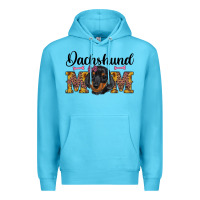 Ocean Blue western dachshund mom Premium Hoodie - RanaPortraitStore