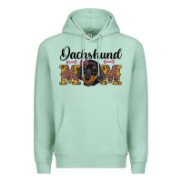 Seafoam western dachshund mom Premium Hoodie - RanaPortraitStore