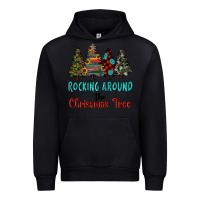 Black rocking around the christmas tree, Rocking, Around The, Christmas Tree Urban Hoodie - RanaPortraitStore