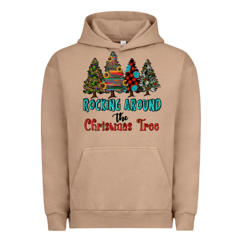 Rocking Around The Christmas Tree, Rocking, Around The, Christmas Tree Urban Hoodie by RanaPortraitStore | Teevron