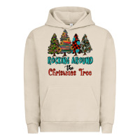 Pigment French Oak rocking around the christmas tree, Rocking, Around The, Christmas Tree Urban Hoodie - RanaPortraitStore