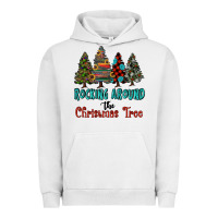 Pigment Lunar Rock rocking around the christmas tree, Rocking, Around The, Christmas Tree Urban Hoodie - RanaPortraitStore