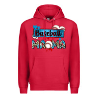 Cardinal baseball mama with leopard Premium Hoodie - Zillion Design Studio