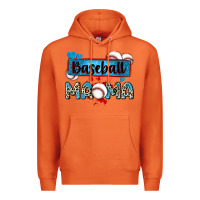 Carrot baseball mama with leopard Premium Hoodie - Zillion Design Studio