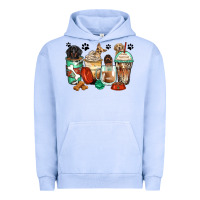 Pigment Grape Ice dog coffee cups Urban Hoodie - Zillion Design Studio