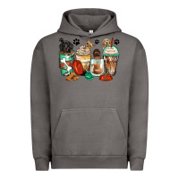 Pigment Tornado dog coffee cups Urban Hoodie - Zillion Design Studio
