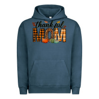 Pigment Midnight Navy thankful mom Urban Hoodie - texasbilliewilder