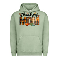 Pigment Oil Green thankful mom Urban Hoodie - texasbilliewilder