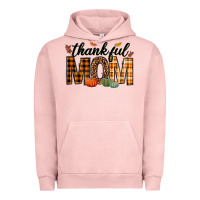 Pigment Salmon thankful mom Urban Hoodie - texasbilliewilder