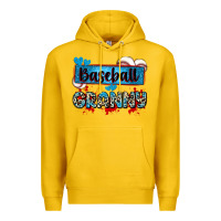 Lemon baseball granny with leopard Premium Hoodie - Zillion Design Studio