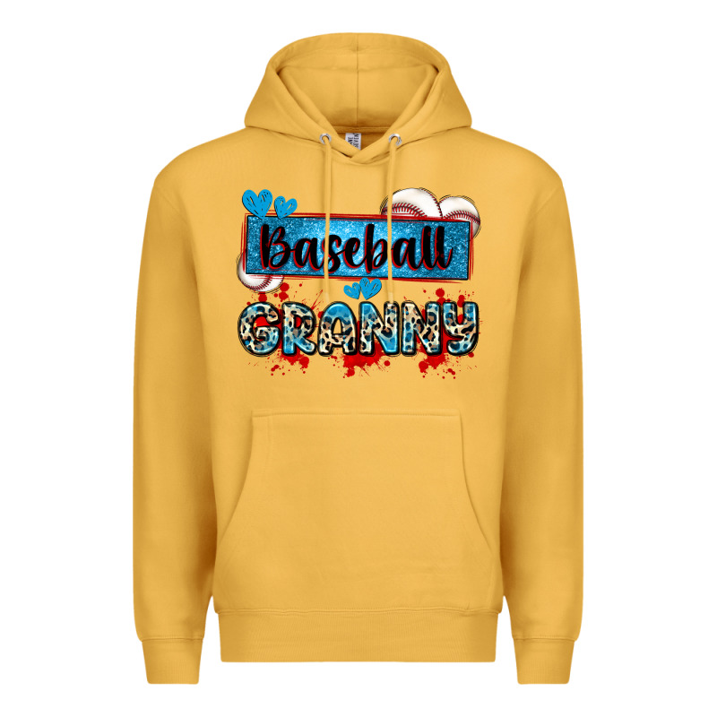 Baseball Granny With Leopard Premium Hoodie by Zillion Design Studio | Teevron