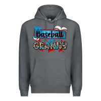 Rock baseball granny with leopard Premium Hoodie - Zillion Design Studio