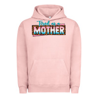 Pigment Salmon tired as a mother Urban Hoodie - texasbilliewilder