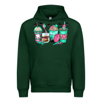 Forest Green dentist coffee cups Urban Hoodie - Zillion Design Studio