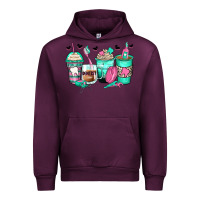 Mauve Wine dentist coffee cups Urban Hoodie - Zillion Design Studio