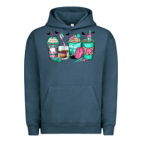 Pigment Midnight Navy dentist coffee cups Urban Hoodie - Zillion Design Studio
