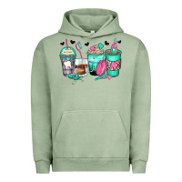 Pigment Oil Green dentist coffee cups Urban Hoodie - Zillion Design Studio