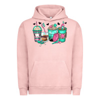 Pigment Salmon dentist coffee cups Urban Hoodie - Zillion Design Studio