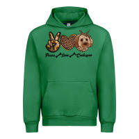 Emerald peace love cockapoo Urban Hoodie - RanaPortraitStore