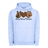 Pigment Grape Ice peace love cockapoo Urban Hoodie - RanaPortraitStore