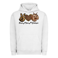 Pigment Lunar Rock peace love cockapoo Urban Hoodie - RanaPortraitStore