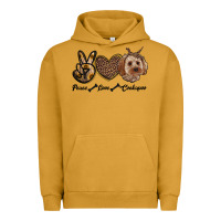 Pigment Peanut Butter peace love cockapoo Urban Hoodie - RanaPortraitStore