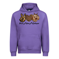 Tulip peace love cockapoo Urban Hoodie - RanaPortraitStore