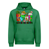 Emerald cinco de mayo coffee cups Urban Hoodie - Zillion Design Studio