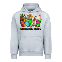 Heather Grey cinco de mayo coffee cups Urban Hoodie - Zillion Design Studio