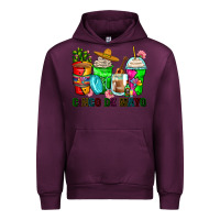 Mauve Wine cinco de mayo coffee cups Urban Hoodie - Zillion Design Studio