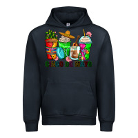 Navy cinco de mayo coffee cups Urban Hoodie - Zillion Design Studio