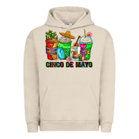 Pigment French Oak cinco de mayo coffee cups Urban Hoodie - Zillion Design Studio