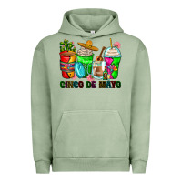 Pigment Oil Green cinco de mayo coffee cups Urban Hoodie - Zillion Design Studio