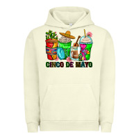 Pigment Pistachio cinco de mayo coffee cups Urban Hoodie - Zillion Design Studio